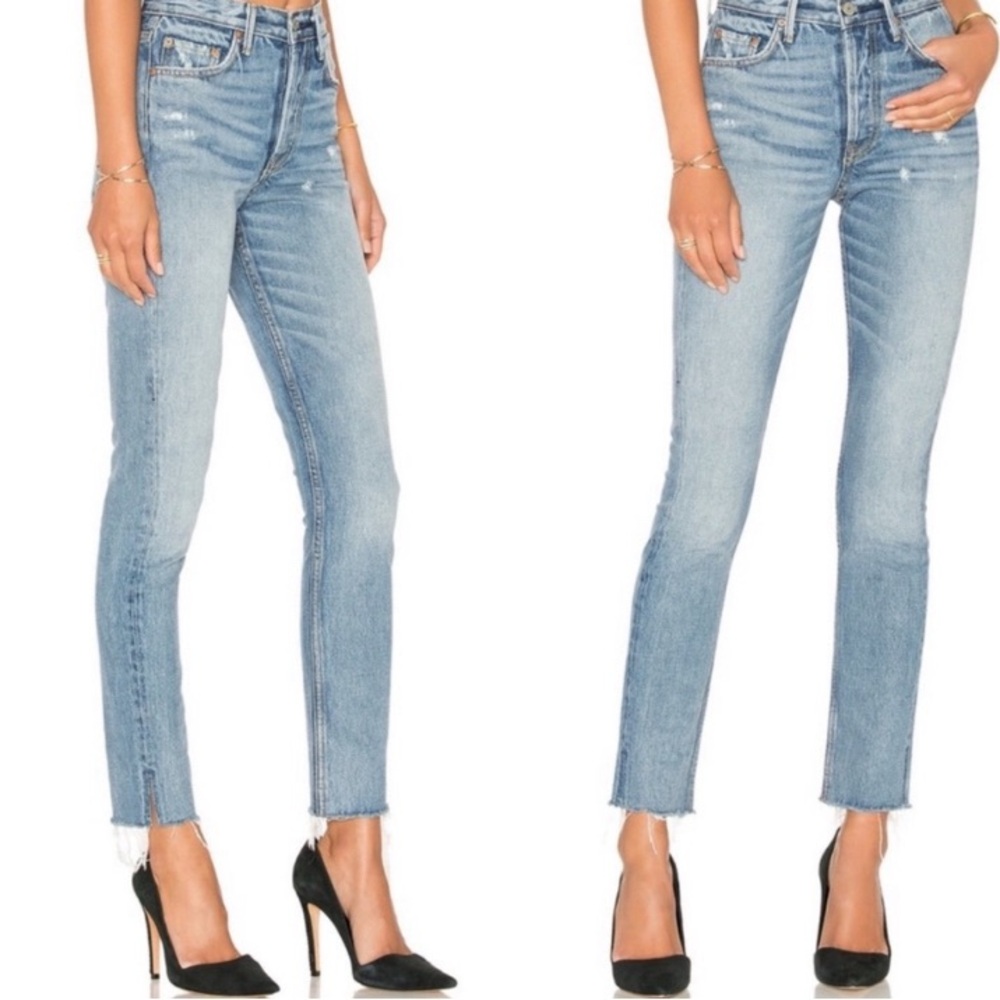 GRLFRND Karolina High-Rise Skinny Jeans